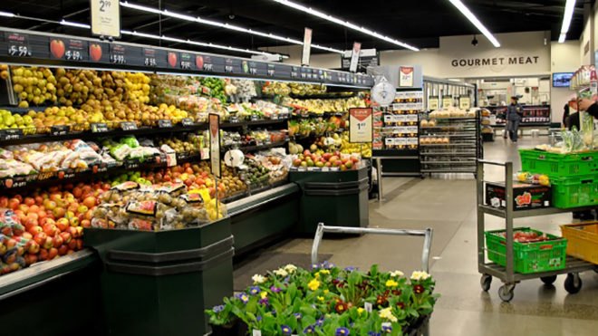 New World, New World Bishopdale, produce, produce section, fruit, vegetables