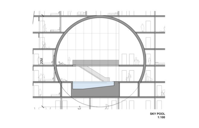 Parachute Hybrids by Steven Holl Architects and Art-group Kamen, Parachute Hybrids, Tushino mixed use development, Tushino design competition, rainwater recycling in mixed use developments, paratrooper airfield redevelopment, Steven Holl and Art-group Kamen