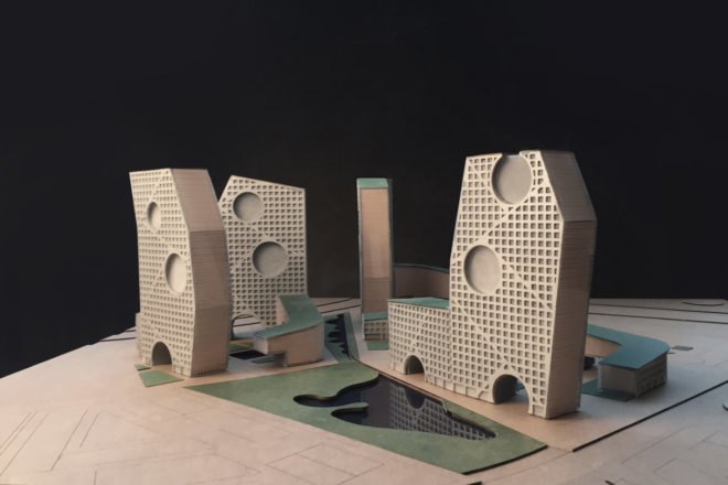 Parachute Hybrids by Steven Holl Architects and Art-group Kamen, Parachute Hybrids, Tushino mixed use development, Tushino design competition, rainwater recycling in mixed use developments, paratrooper airfield redevelopment, Steven Holl and Art-group Kamen