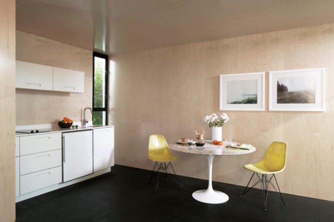 Plús Hús by Minarc, Plús Hús Los Angeles, Plús Hús accessory dwelling unit, Plús Hús price, Icelandic modular homes, Los Angeles modular homes, Minarc modular homes, Minarc architecture, mnmMOD prefabrication, prefab tiny homes,