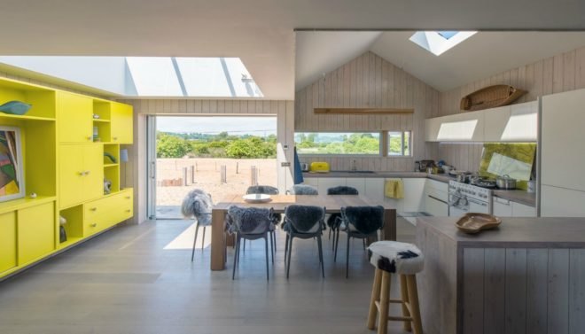 RX Architects, Chalfront Residence, timber home sussex, timber homes, sustainable family homes, sustainable home design, Rye Nature Reserve, larch cladding, Solar Thermal panels, solar energy, sustainable home design uk, sustainable homes uk, susatinable design, green home design, green homes, solar panels, timber cladding