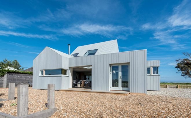 RX Architects, Chalfront Residence, timber home sussex, timber homes, sustainable family homes, sustainable home design, Rye Nature Reserve, larch cladding, Solar Thermal panels, solar energy, sustainable home design uk, sustainable homes uk, susatinable design, green home design, green homes, solar panels, timber cladding