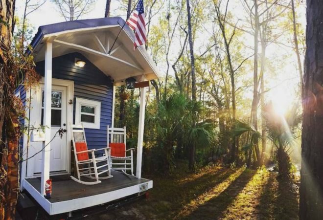 Rolling Quarters, Jacksonville tiny home, college student tiny home, tiny home design, tiny home living, compact spaces, tiny home construction, college student living, tiny home college life, minimal living, rentable tiny house, airbnb tiny home, self built tiny home, how to build a tiny house,
