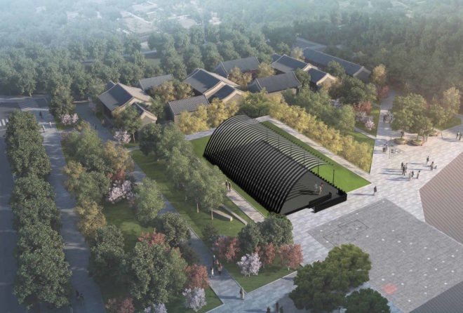 Serpentine Pavilion Beijing, international Serpentine pavilion, Serpentine Pavilion Beijing by JIAKUN Architects, Serpentine Pavilion Beijing 2018, Serpentine Pavilion Beijing location, WF CENTRAL and Serpentine Galleries, JIAKUN Architects,