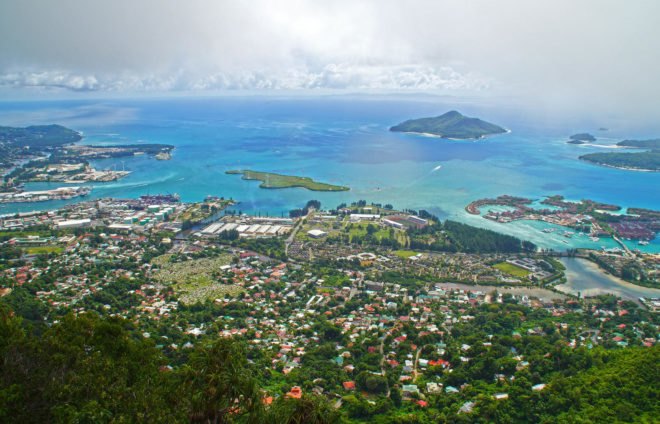 Seychelles, East Africa, Mahé, Victoria, island, city, capital city