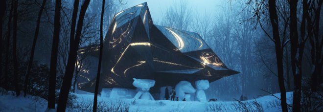 Edvard Munch’s Studio, Edvard Munch, A House to Die In, Bjarne Melgaard, Snohetta, Scream” painter, contemporary art, museums, art and architecture, controversial art, ufo buildings, burnt wood buildings, modern art, contemporary art, norway art colony, munch art colony oslo
