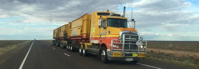 Truck, highway, road, vehicle, trailer truck, transportation