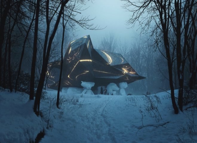 Edvard Munch’s Studio, Edvard Munch, A House to Die In, Bjarne Melgaard, Snohetta, Scream” painter, contemporary art, museums, art and architecture, controversial art, ufo buildings, burnt wood buildings, modern art, contemporary art, norway art colony, munch art colony oslo