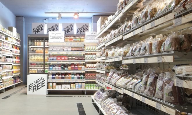 Ekoplaza, plastic-free aisle, plastic-free, plastic free aisle