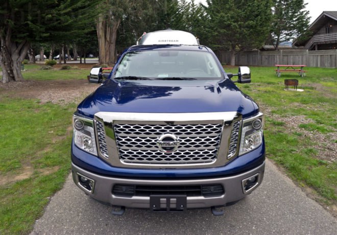 Airstream, Airstream Globetrotter, camper, 2018 Airstream Globetrotter, Nissan Titan XD, tiny house, tiny home, mobile home, travel trailer, trailer home, trailer house, Santa Cruz North / Costanoa KOA, Costanoa, KOA