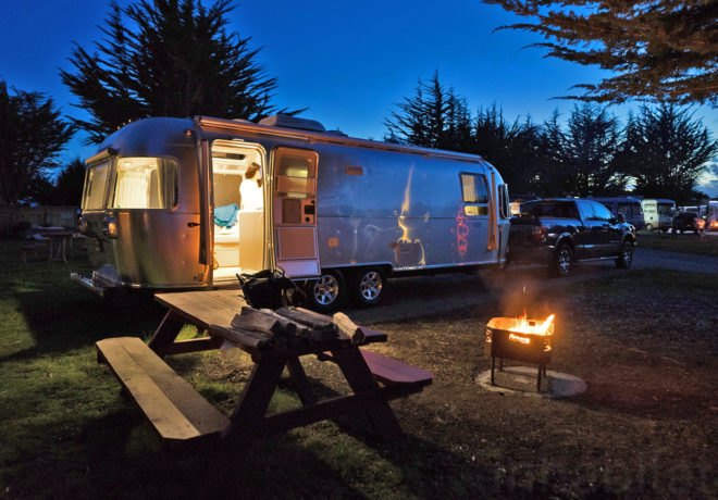 Airstream, Airstream Globetrotter, camper, 2018 Airstream Globetrotter, tiny house, tiny home, mobile home, travel trailer, trailer home, trailer house, Santa Cruz North / Costanoa KOA, Costanoa, KOA