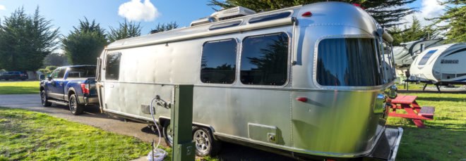 Airstream, Airstream Globetrotter, camper, 2018 Airstream Globetrotter, tiny house, tiny home, mobile home, travel trailer, trailer home, trailer house, Santa Cruz North / Costanoa KOA, Costanoa, KOA