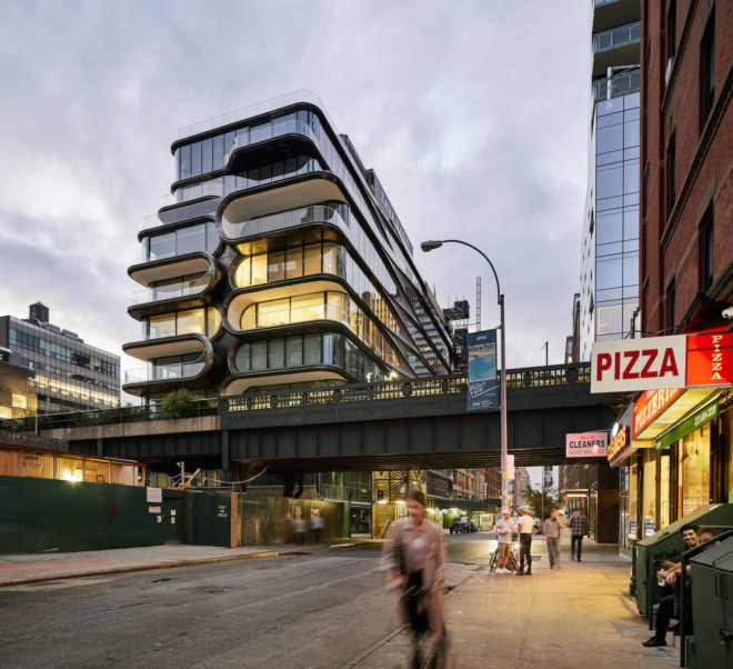 520 West 28th by Zaha Hadid Architects, 520 West 28th, Zaha Hadid New York City, 520 West 28th pictures, 520 West 28th photos by Hufton+Crow, 520 West 28th High Line, 520 West 28th residences