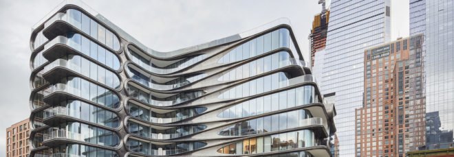 520 West 28th by Zaha Hadid Architects, 520 West 28th, Zaha Hadid New York City, 520 West 28th pictures, 520 West 28th photos by Hufton+Crow, 520 West 28th High Line, 520 West 28th residences