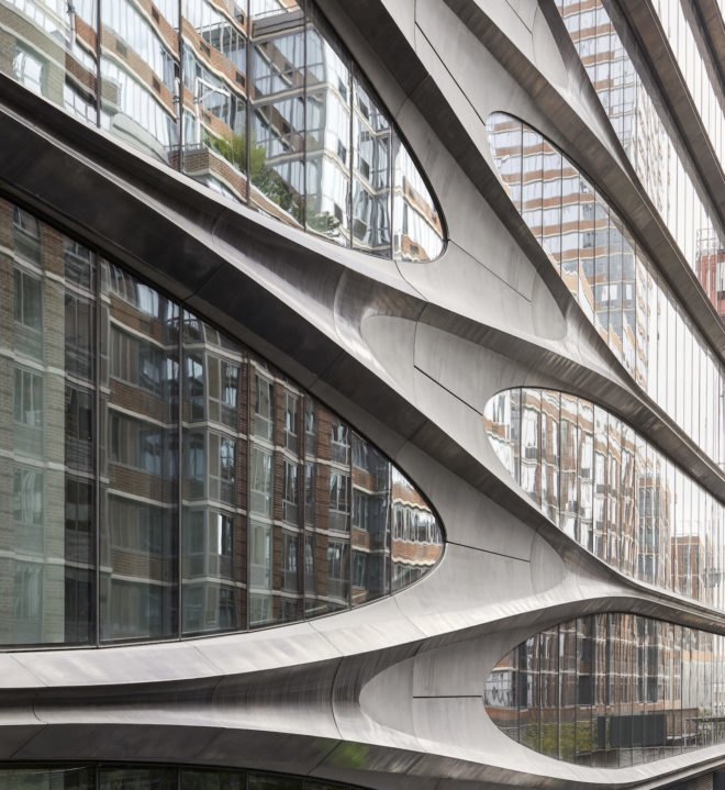 520 West 28th by Zaha Hadid Architects, 520 West 28th, Zaha Hadid New York City, 520 West 28th pictures, 520 West 28th photos by Hufton+Crow, 520 West 28th High Line, 520 West 28th residences