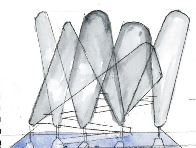 Chateau d’Angers inspired architecture, Angers Collectors Museum by Steven Holl Architects, Angers Collectors Museum, Angers Collectors Museum hotel, cultural center in Angers, cultural buildings Angers, Steven Holl Architects museum