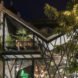 An’garden Café, coffee shop, handing plants, Ha Noi, Vietnam, cement, mezzanine, natural light, indoor pond, green interior, green architecture, industrial architecture