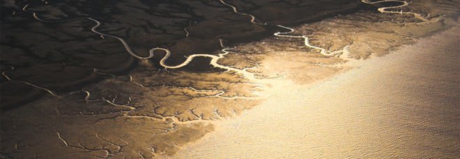 Tundra, Arctic, Arctic tundra, Arctic Ocean, aerial, water, ocean