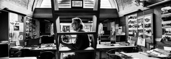 Balkrishna Doshi, architect, Pritzker Prize, Pritzker Prize winner, man, studio