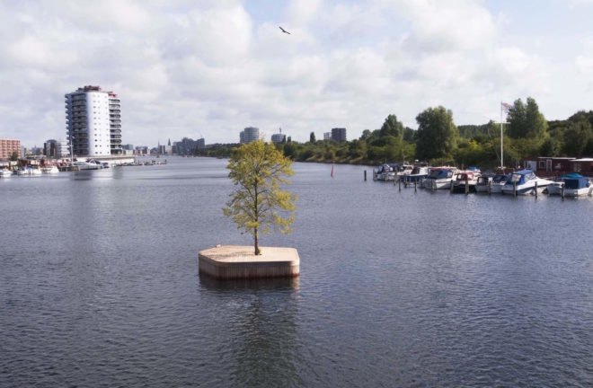 parkipelago Copenhagen, CPH-Ø1 Copenhagen, floating islands Copenhagen, floating artificial islands public space, parkipelago architecture, CPH-Ø1 by Marshall Blecher and Magnus Maarbjerg, Copenhagen Islands project