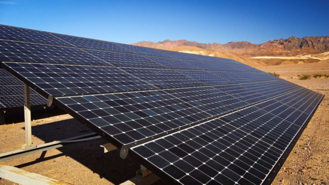 Death Valley, Death Valley National Park, solar panel, solar panels, solar energy, solar power