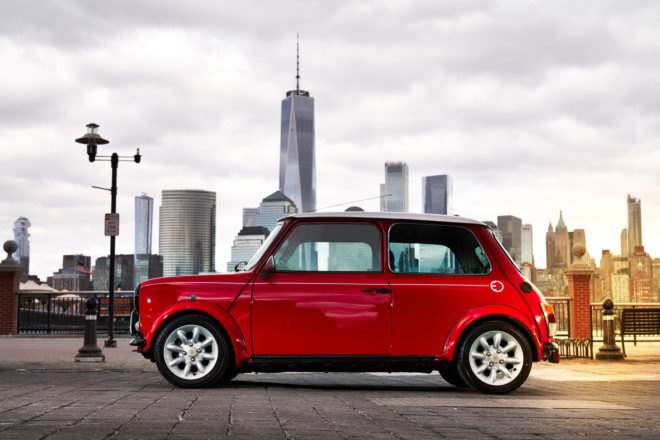 MINI, classic Mini Electric, Mini Electric, electric car, electric vehicle, EV, car, New York City