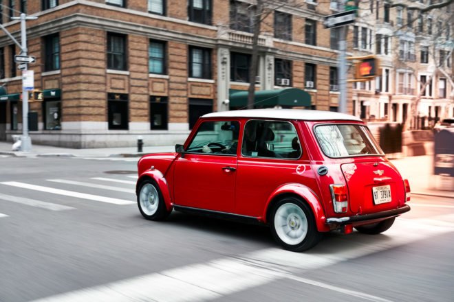 MINI, classic Mini Electric, Mini Electric, electric car, electric vehicle, EV, car, street