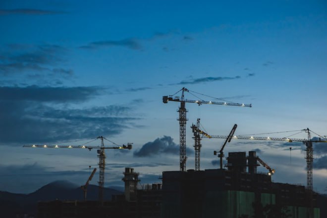 construction work, building materials, contracting work