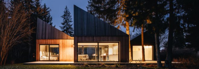 Cottage in Muraste by KUU architects, Cottage in Muraste, contemporary koda architecture, timber framed cabins in Estonia, KUU architects Estonia,