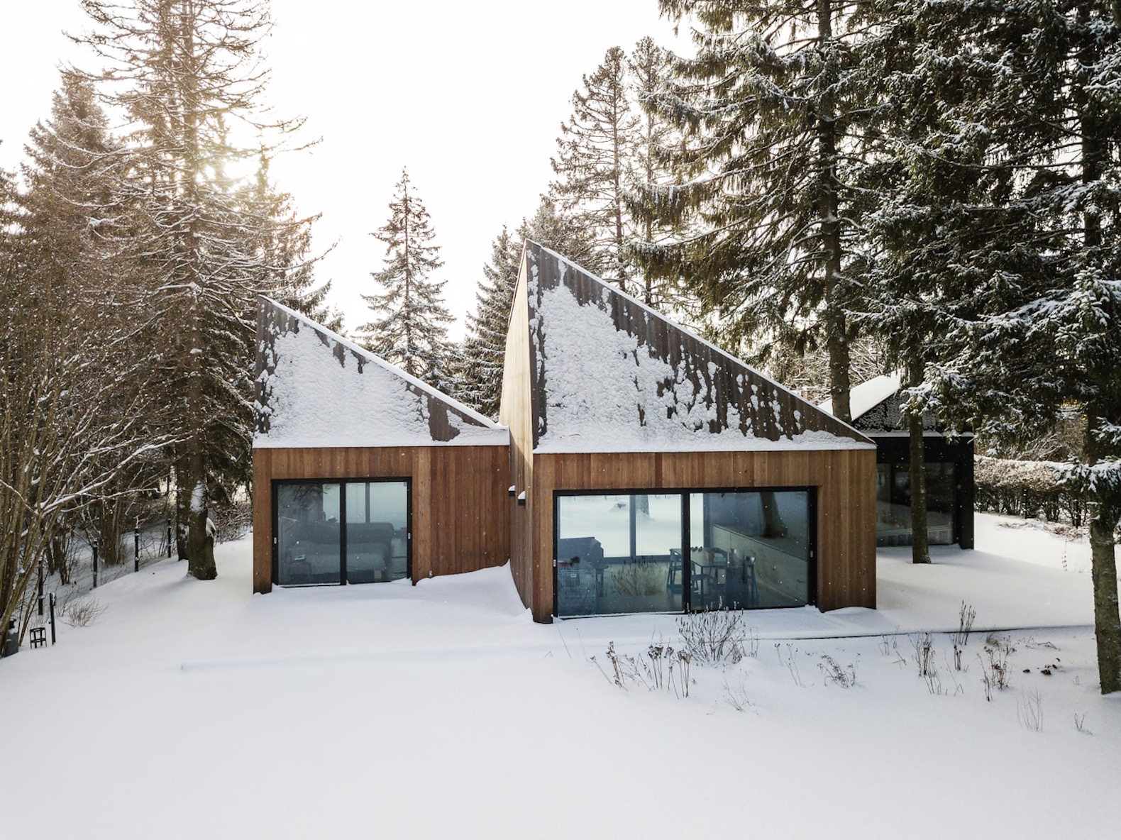 Cottage in Muraste by KUU architects, Cottage in Muraste, contemporary koda architecture, timber framed cabins in Estonia, KUU architects Estonia,