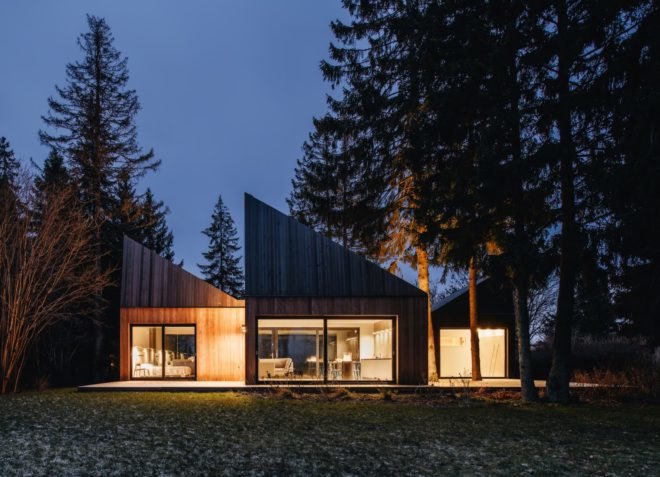 Cottage in Muraste by KUU architects, Cottage in Muraste, contemporary koda architecture, timber framed cabins in Estonia, KUU architects Estonia,