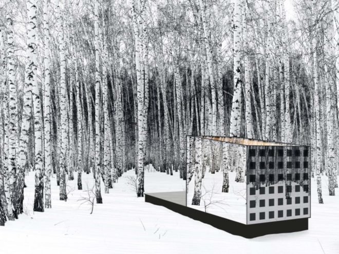 Disappear Retreat by COULSON Architects, Disappear Retreats prefab, Disappear Retreats passive house, triple zero living architecture, off grid prefab architecture, off grid tiny house, solar powered tiny passive house, prefab housing by COULSON,