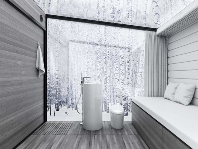 Disappear Retreat by COULSON Architects, Disappear Retreats prefab, Disappear Retreats passive house, triple zero living architecture, off grid prefab architecture, off grid tiny house, solar powered tiny passive house, prefab housing by COULSON,