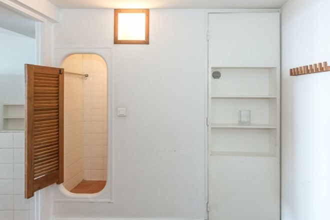 Le Corbusier Cité Radieuse, Duplex G Cité Radieuse, Le Corbusier, La Cité Radieuse, le corbusier apartment for sale, le corbusier architecture, 20th century architecture, le corbusier complex for sale, iconic architecture, iconic architects, modernist architecture, modernist architecture for sale, Unité d’Habitation