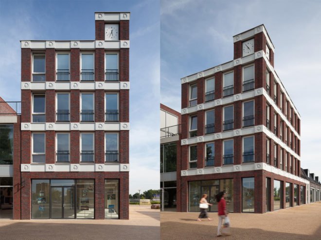 Emoji Architecture by Attika Architekten, emoji gargoyles, emoji in architecture, Emoji Dutch building, Emoji Vathrost architecture, Emoji cast in concrete, Emoji architecture decoration