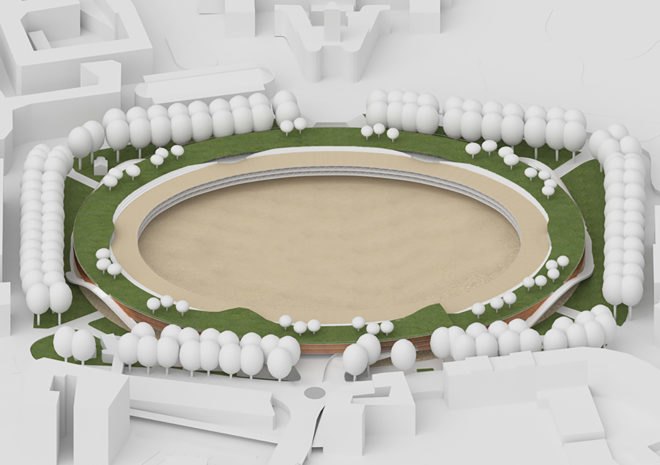 Design of the car park