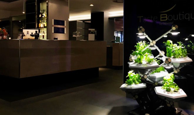 Hexagro Urban Farming, Hexagro, Living Farming Tree, indoor farm, indoor garden, vertical garden, plants, Accor Hotel