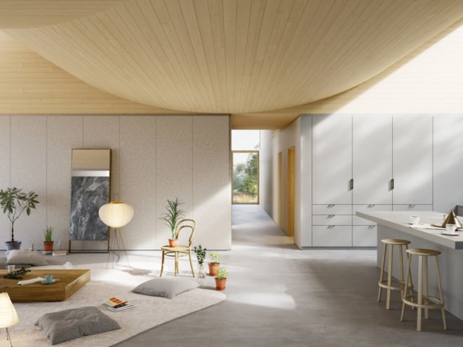 House of Horns, House of Horns Los Altos, House of Horns by WOJR, sculptural architecture in Silicon Valley, minimalist and sculptural residence in Los Altos,