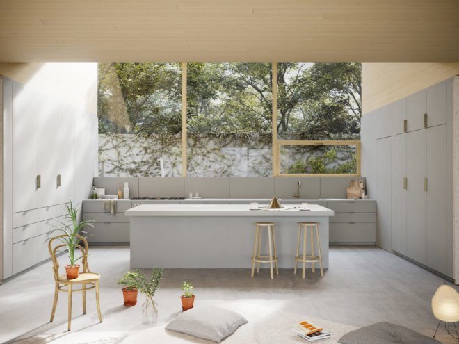 House of Horns, House of Horns Los Altos, House of Horns by WOJR, sculptural architecture in Silicon Valley, minimalist and sculptural residence in Los Altos,