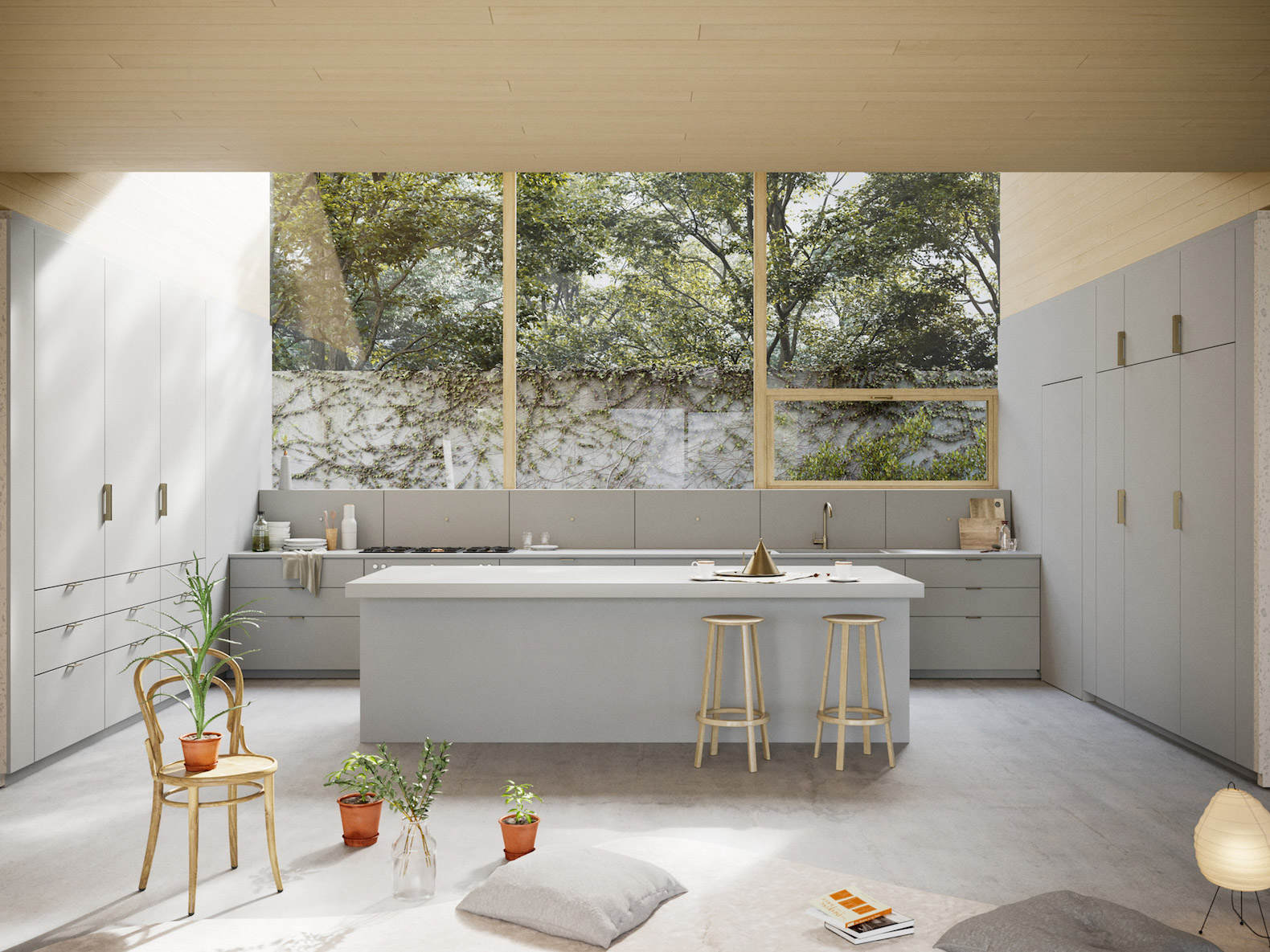 House of Horns, House of Horns Los Altos, House of Horns by WOJR, sculptural architecture in Silicon Valley, minimalist and sculptural residence in Los Altos,
