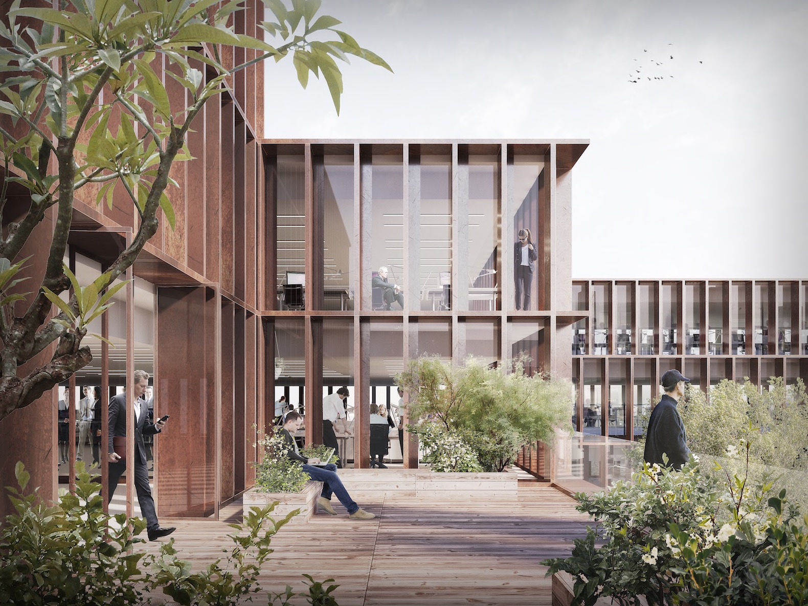 European Union’s 2020 climate and energy projects in Riga, Kimmel Quarter in Riga, Kimmel Quarter by Schmidt Hammer Lassen Architects, sustainable Riga architecture projects, brewery adaptive reuse projects