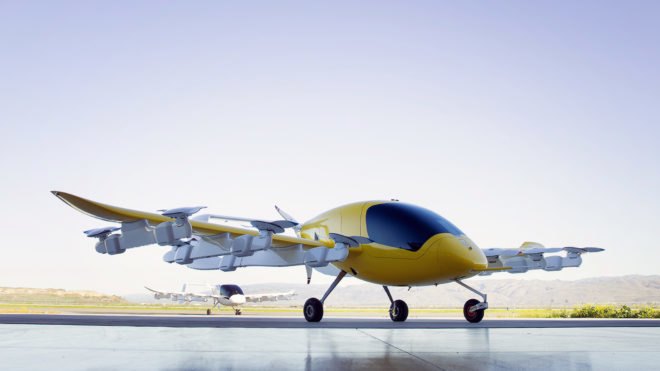 Kitty Hawk, Cora, air taxi, flying taxi, self-flying taxi, aircraft