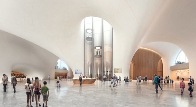 Lucas Museum of Narrative Art by MAD Architects, George Lucas museum, Lucas Museum in Los Angeles, Lucas Museum groundbreaking, Lucas Museum architects, Los Angeles Exposition Park museum,