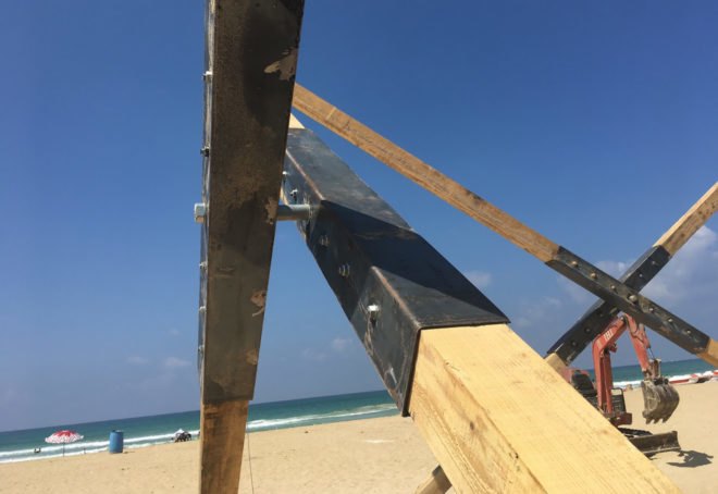 Di-Lab - American University of Beirut, Tyre Nature Reserve Hub, MARAH pavilion, beach pavilion, temporary pavilion, Lebanon, temporary installation, Tyre Coast Nature Reserve, green architecture, marine biodiversity, lightweight structure
