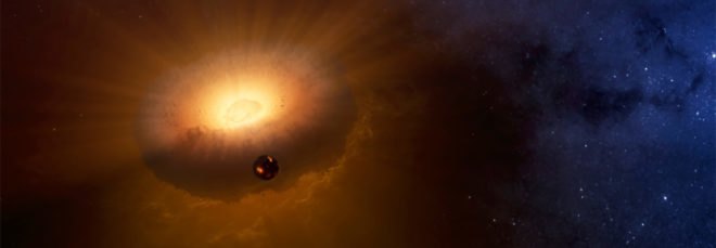 Moon, molten moon, synestia, space, Earth, rock, vaporized rock