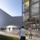 National Theater of Albania by Bjarke Ingels Group, urban renewal in Tirana, urban revitalization Tirana, Tirana national theater, theater architecture by BIG, bow tie-shaped architecture,