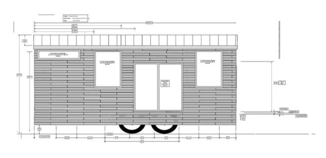 Nick Orso’s Mobile Cabin, urban engineers, tiny homes, tiny cabins, tiny living, tiny home design, tiny cabin on wheels, miniature home, on wheels, do-it-yourself cabin, diy home design, diy home builds, diy tiny homes, tiny homes on wheels, wooden cabins, reclaimed materials,
