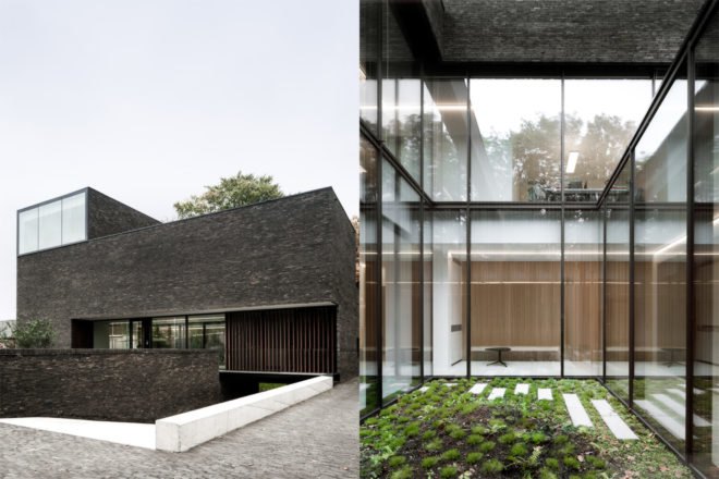 Notary Office by Abscis Architecten, Notary Office in Ghent, energy efficient office in Ghent, energy efficient office architecture Belgium, natural lighting in office design, Notary Office in Belgium