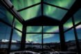 Panorama Glass Lodge, tiny house, Iceland, glass house, lodge, Reykjavík, green architecture, glass roof, natural light, Northern Lights, panoramic views