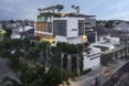YN House, HYJA, swimming pool, Indonesia, natural ventilation, green architecture, wood grille, low maintenance, shading, green interior